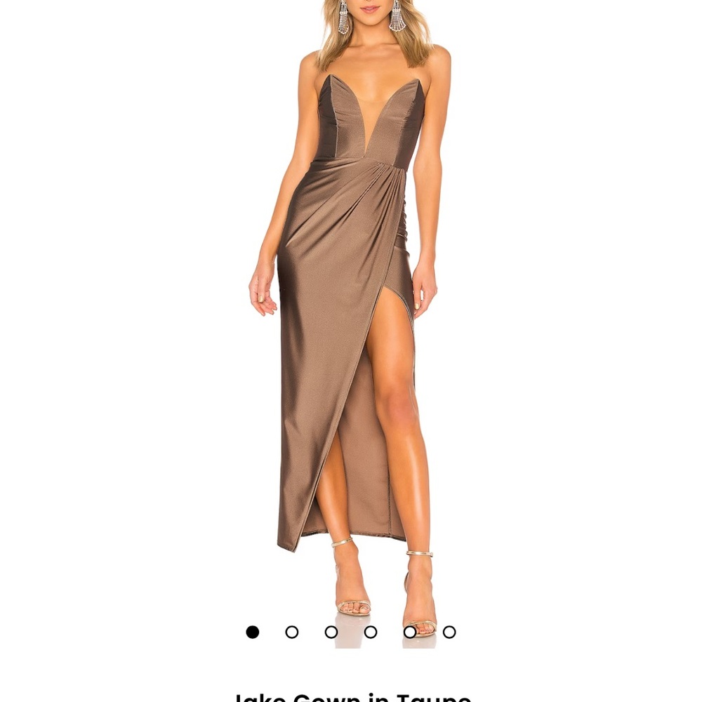 Jake gown in taupe
